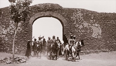 H.R.H. The Duke of Connaught leaving Omdurman by the South Gate