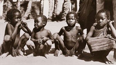 Group of children in Khartoum