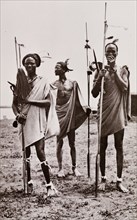 Group of Shilluks, Upper Nile