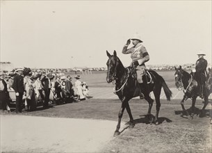 Duke of Connaught inspects the British South Africa Police