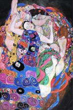 Klimt, The Maiden (detail)