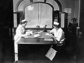Nurses Doing Paperwork
