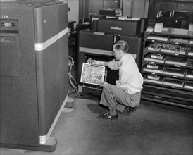 IBM Punch Card Machine