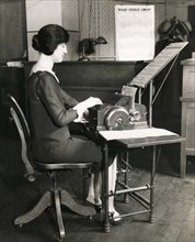 1920s Office Scene