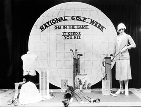National Golf Week Display