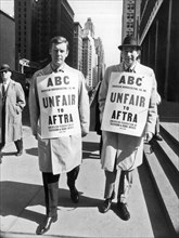 Jennings And Cosell On Strike