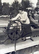 Woman Thames Lock Operator