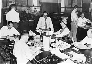 Newspaper City Desk Editors