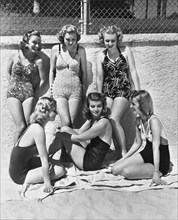 Actresses At Malibu Beach