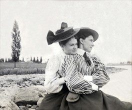 Two Young Victorian Women