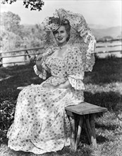 Woman In Victorian Dress