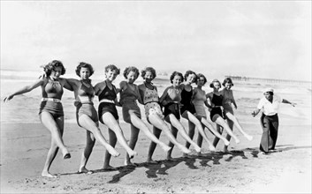 Fair Maidens Beach Dancing