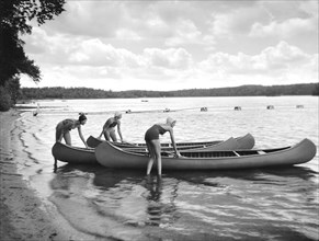 Girl Scout Canoe Test