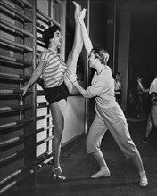 June Taylor Stretches Dancer