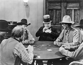 W.C. Fields Playing Poker