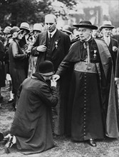 Cardinal Bourne's Hand Kissed