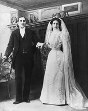 Portrait Of A Bride And Groom