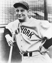 Portrait of Lou Gehrig