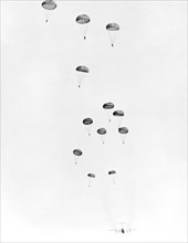 Army Paratrooper Exercise