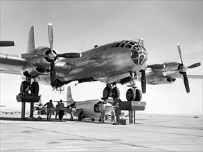 Bell X-1-3 And B-50 Mothership