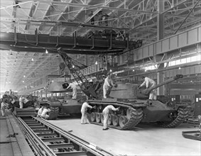 Patton Tank Assembly Line