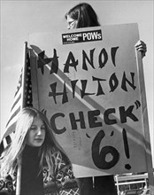 "Hanoi Hilton, Check 6" Sign