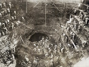 WWI Railway Tunnel Excavation