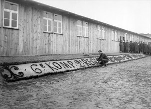 French In POW Camp