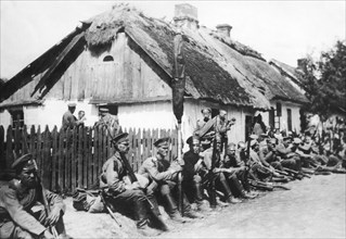 Russian Soldiers Resting