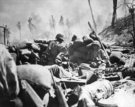 Marines Fight At Tarawa