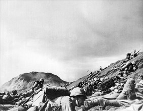 Marines Land On Iwo Jima