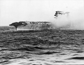 USS Lexington Abandon Ship