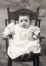 A Surprised Baby Portrait