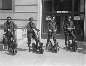 Mailmen On Scooters