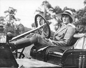 Marion Gaynor At The Wheel