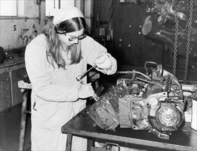Woman Car Mechanic
