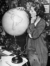 Mme. Costes With Globe