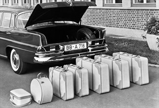 Mercedes-Benz And Luggage