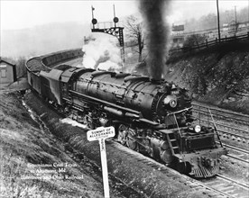B & O Railroad Coal Train