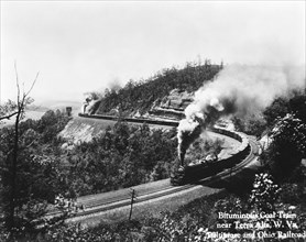 B&O Railroad Coal Train