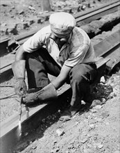 Cutting Railroad Tracks