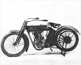 An Early Harley-Davidson