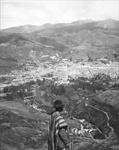 Looking West Over Quito