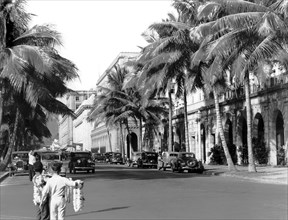 Post War Downtown Honolulu