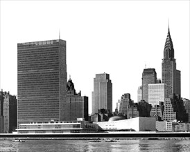 The UN And Chrysler Buildings