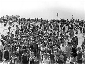 Thousands at Coney Island