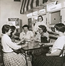 Women Laughing On Coffee Break