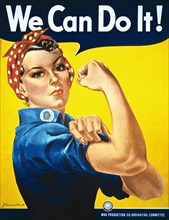 'We Can Do It' WWII Poster