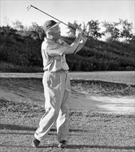 Dwight Eisenhower Golfing