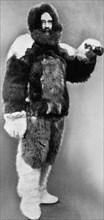 Robert E. Peary In Fur